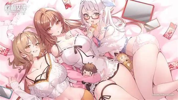 少女射击+抖臀神技首日预约破350万瓦力棋牌游戏必玩神作！《胜利女神》美(图4)